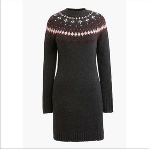NEW J. Crew Wool Blend Sweater Dress